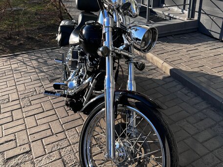 2002 Harley-Davidson Softail Deuce, чёрный, 600000 рублей, вид 2