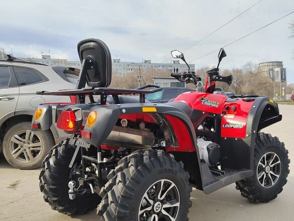 2026 Stels ATV-600YL Леопард, красный - вид 4