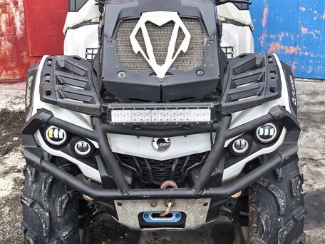 2017 BRP Can-Am Outlander 6x6 XU+ 650 T, серый, 1600000 рублей, вид 3