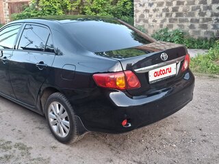 2008 Toyota Corolla AMT X (E140, E150), чёрный, 680000 рублей, вид 3