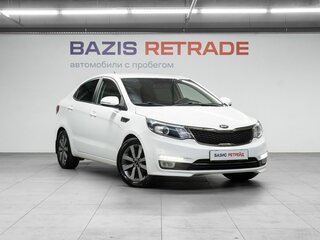 2015 Kia Rio 6-speed III, белый, 1159000 рублей, вид 3