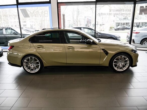 2026 BMW M3 Competition Package VI (G80) Рестайлинг, бежевый - вид 1
