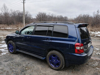 2005 Toyota Highlander I (XU20) Рестайлинг, синий, 1249000 рублей, вид 5