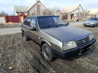 2001 Lada (ВАЗ) 21099, серебристый, 200000 рублей, вид 1