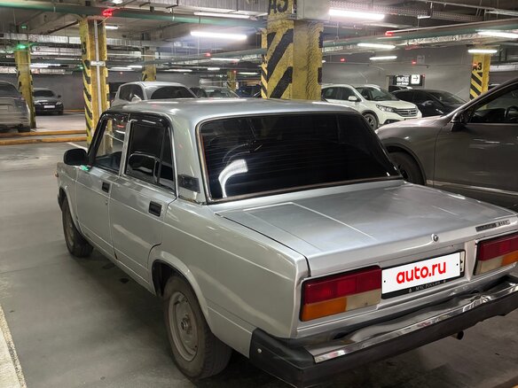 2010 Lada (ВАЗ) 2107, серебристый, 140000 рублей - вид 5