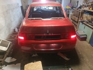 2003 Lada (ВАЗ) 2110, красный, 350000 рублей, вид 1