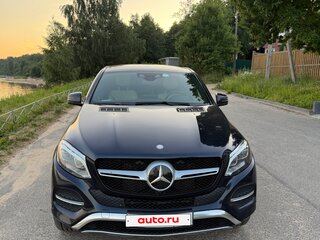 2015 Mercedes-Benz GLE Coupe 400 I (C292), синий, 3100000 рублей, вид 2