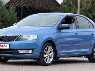 2015 Skoda Rapid I, синий, 950000 рублей, вид 1