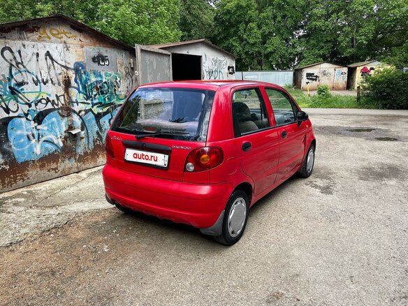 2007 Daewoo Matiz I Рестайлинг, красный, 190000 рублей - вид 5