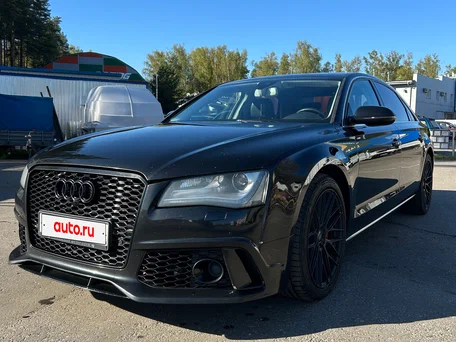 2012 Audi A8 III (D4), чёрный, 2100000 рублей, вид 1