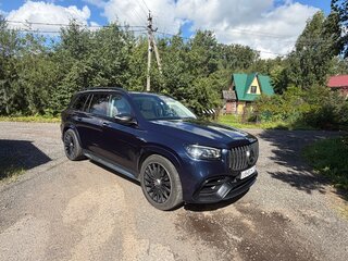 2021 Mercedes-Benz GLS AMG 63 AMG II (X167), синий, 11200000 рублей, вид 3
