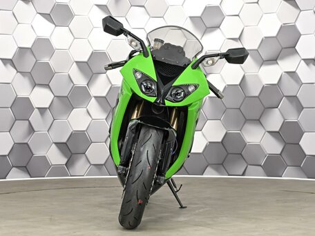 2008 Kawasaki ZX-10R Ninja, зелёный, 769000 рублей, вид 5