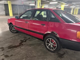 1991 Audi 80 IV (B3), красный, 125000 рублей, вид 5