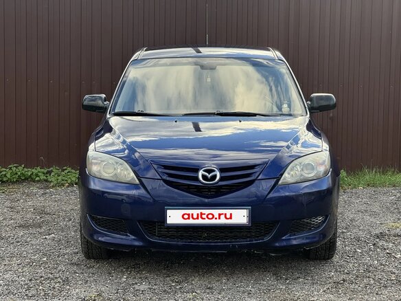 2006 Mazda 3 I (BK) Рестайлинг, синий, 329777 рублей - вид 1
