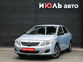 2008 Toyota Corolla X (E140, E150), голубой, 780000 рублей, вид 1