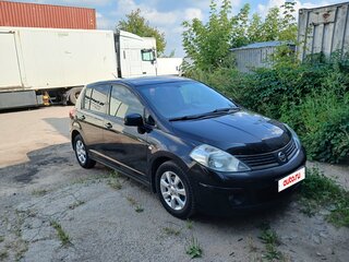 2008 Nissan Tiida I, чёрный, 525000 рублей, вид 2