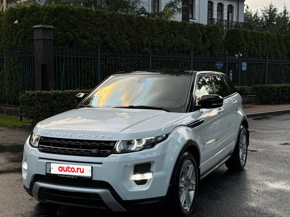 2013 Land Rover Range Rover Evoque 6-speed I, белый, 2450000 рублей