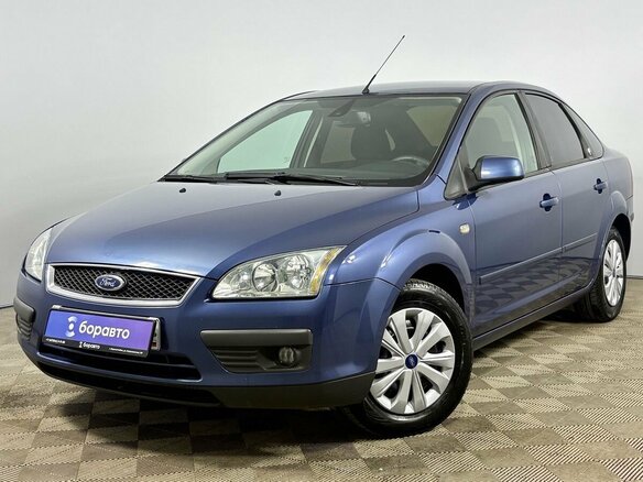 2006 Ford Focus II, синий