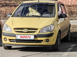 2006 Hyundai Getz I Рестайлинг, жёлтый, 400000 рублей, вид 1