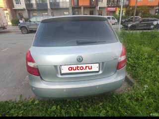 2008 Skoda Fabia II, серебристый, 340000 рублей, вид 2
