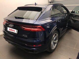 2019 Audi Q8 45 TDI I (4M), синий, 8000000 рублей, вид 2
