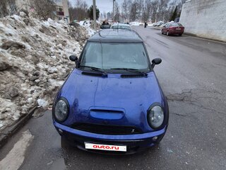 2003 Mini Hatch Cooper S I (R50), синий, 680000 рублей, вид 3