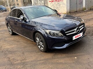 2017 Mercedes-Benz C-Класс 200 d 9G-TRONIC IV (W205), синий, 2500000 рублей, вид 1