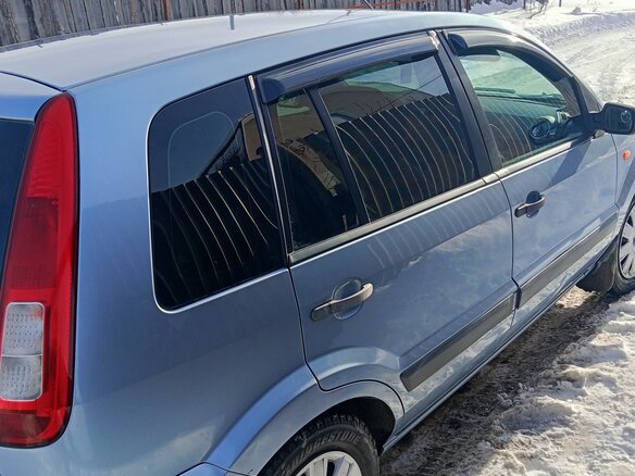 2008 Ford Fusion I Рестайлинг, голубой, 360000 рублей - вид 4