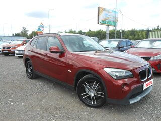 2011 BMW X1 18i I (E84), красный, 1398000 рублей, вид 3