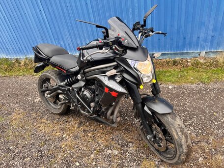 2012 Kawasaki ER-6N, чёрный, 430000 рублей, вид 3