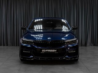 2018 BMW 5 серии 530i xDrive VII (G30/G31/G38), синий, 3749000 рублей, вид 3
