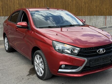 2020 Lada (ВАЗ) Vesta I, красный, 900000 рублей, вид 1