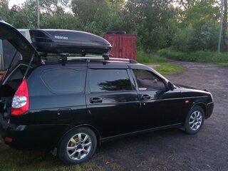 2011 Lada (ВАЗ) Priora I, чёрный, 350000 рублей, вид 3
