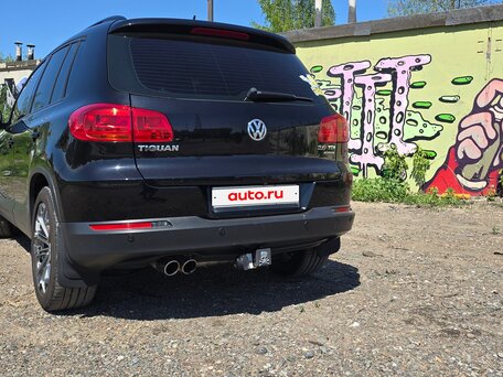2012 Volkswagen Tiguan I Рестайлинг, чёрный, 1340000 рублей, вид 5