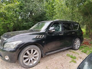 2014 Infiniti QX80 I, чёрный, 1900000 рублей, вид 3