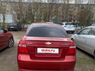 2009 Chevrolet Aveo I Рестайлинг, красный, 250000 рублей, вид 4