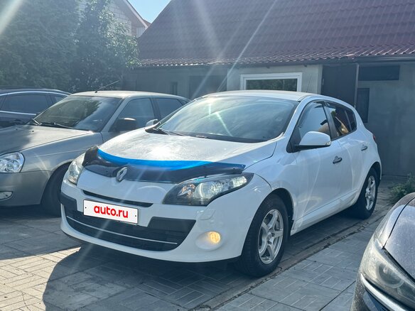 2011 Renault Megane III, белый