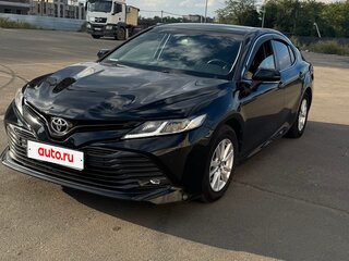 2018 Toyota Camry VIII (XV70), чёрный, 1850000 рублей, вид 3