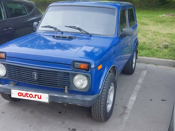 2002 Lada (ВАЗ) 2121 (4x4) I Рестайлинг, синий, 300000 рублей