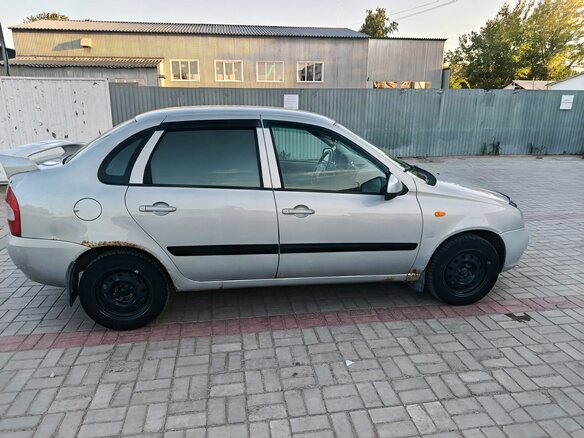 2008 Lada (ВАЗ) Kalina I, серебристый, 209000 рублей - вид 6