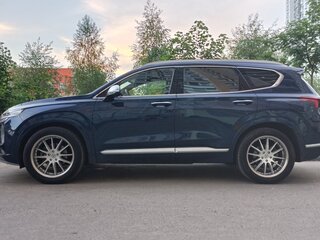 2019 Hyundai Santa Fe IV, синий, 2880000 рублей, вид 1