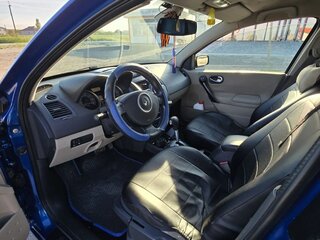 2006 Renault Megane II Рестайлинг, синий, 390000 рублей, вид 4