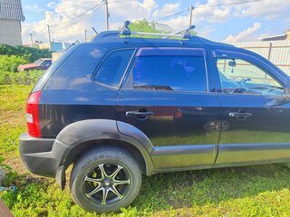2007 Hyundai Tucson I, чёрный, 750000 рублей, вид 5