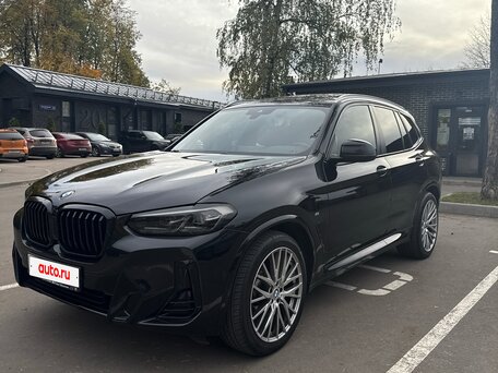 2022 BMW X3 30i III (G01) Рестайлинг, чёрный, 4400000 рублей, вид 1