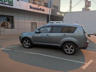 2007 Mitsubishi Outlander II, серый, 830000 рублей, вид 4