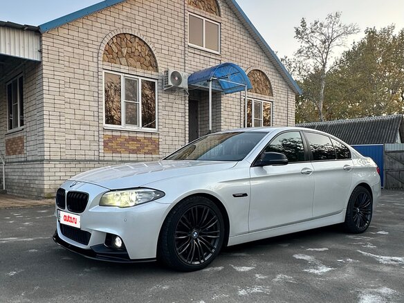 2014 BMW 5 серии 520d VI (F10/F11/F07) Рестайлинг, белый, 2200000 рублей