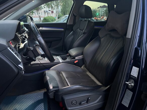 2017 Audi Q5 II (FY), синий, 3000000 рублей - вид 8