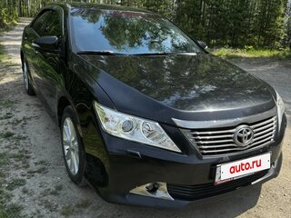 2014 Toyota Camry VII (XV50), чёрный, 1400000 рублей, вид 4