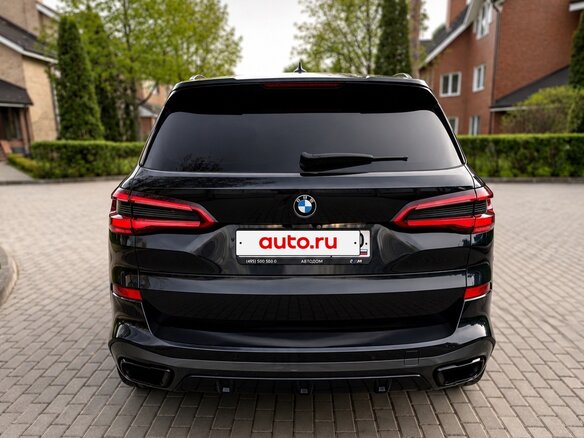 2019 BMW X5 30d IV (G05/G18), чёрный, 5970000 рублей - вид 2