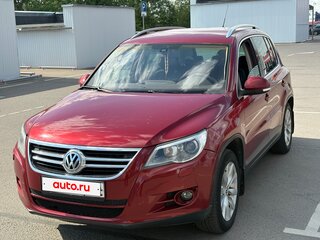 2009 Volkswagen Tiguan I, красный, 850000 рублей, вид 2